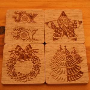  Christmas coasters