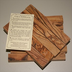 Bethlehem Olive Wood pen blanks